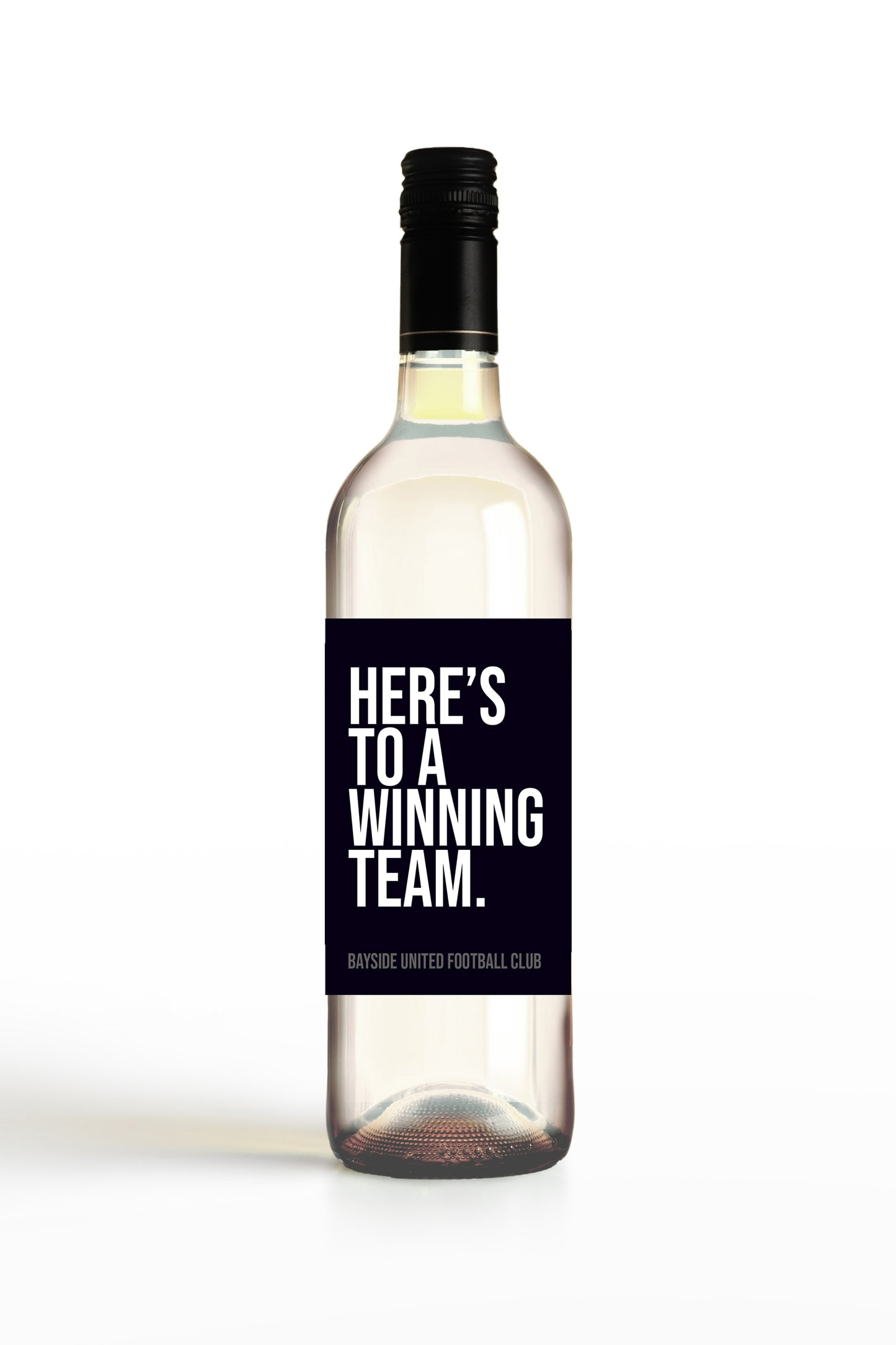 Here's To A Winning Team.