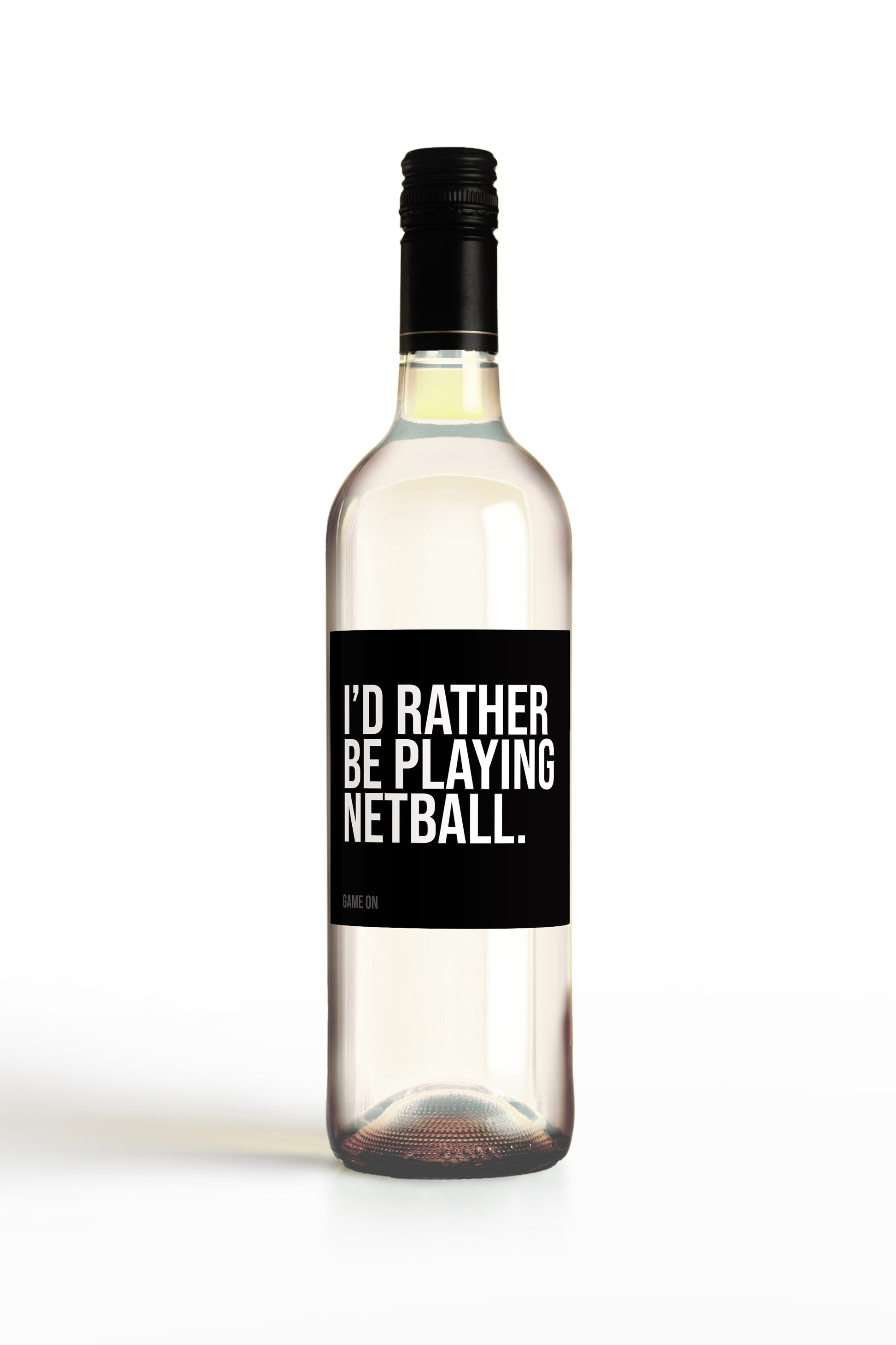 I'd Rather Be Playing Netball.