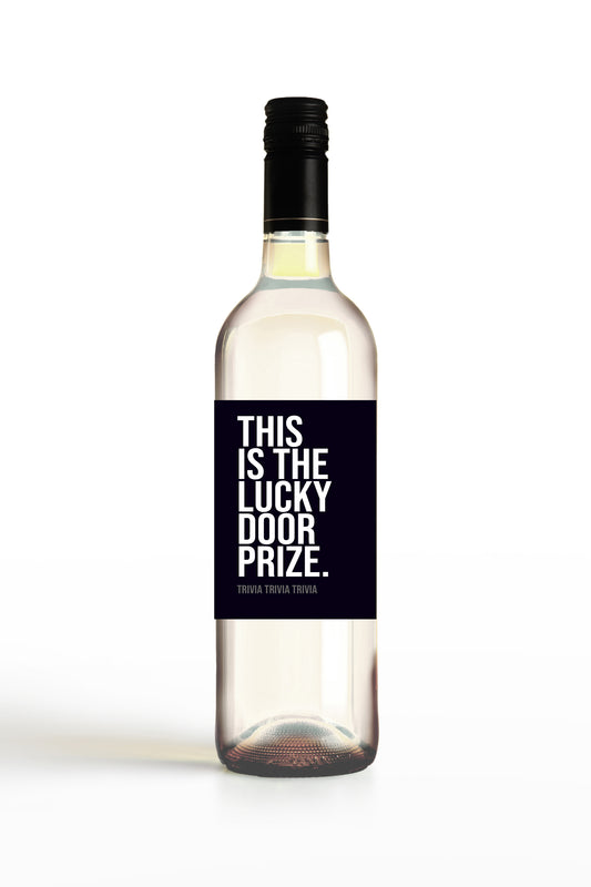 This Is The Lucky Door Prize.