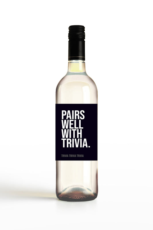Pairs Well With Trivia.
